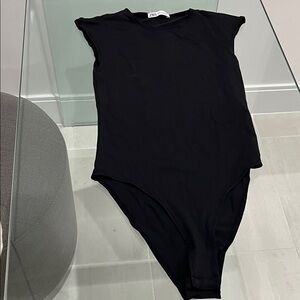 Zara Classic Black Bodysuit
